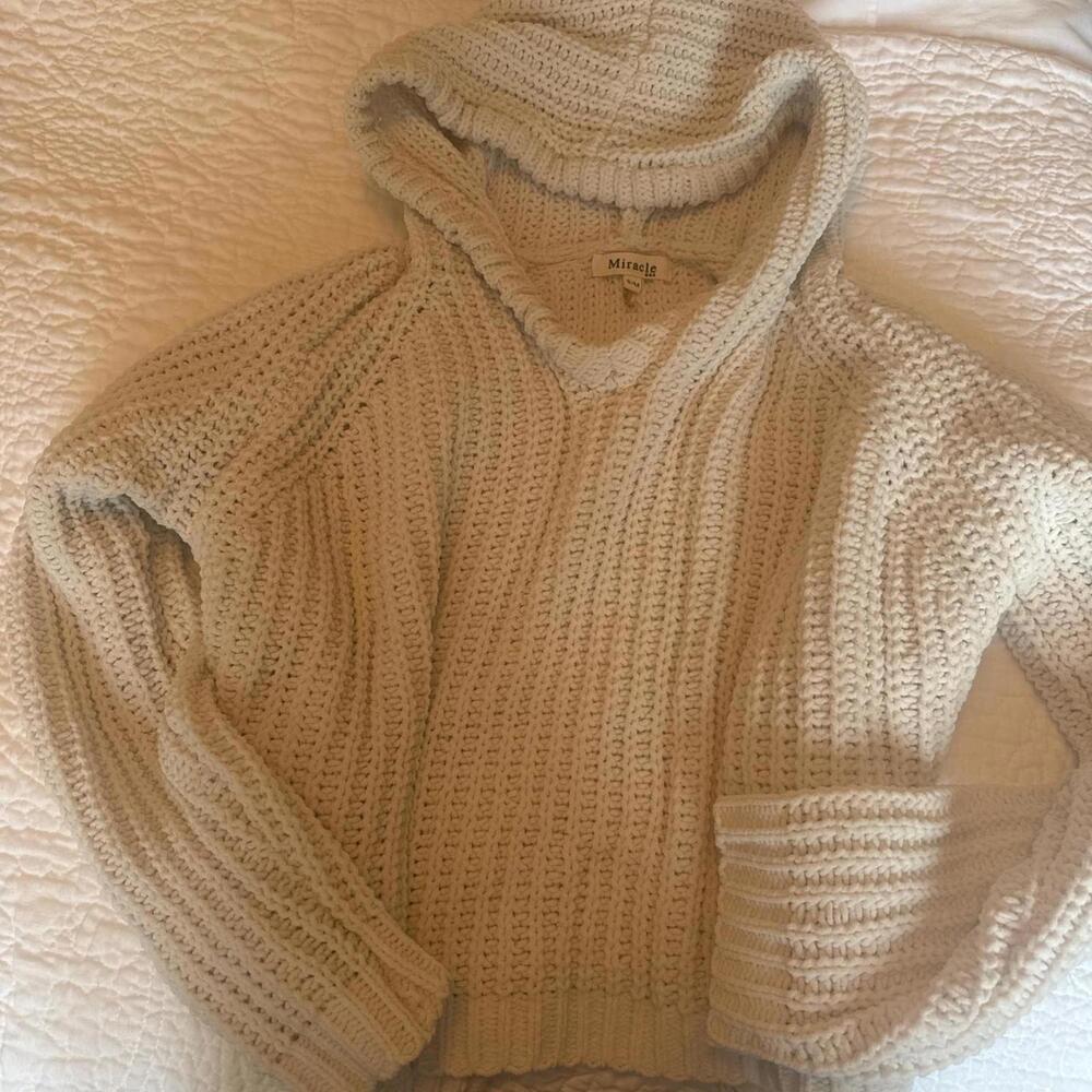 Cozy Knit Hooded Sweater